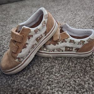 Vans teddy bear shoes